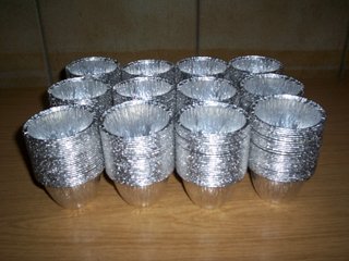 Lot 300 flameres d'alumini 135cc + panera gratis
