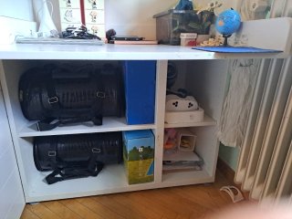 Habitación completa con armario