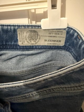 Diesel Sleenker Slim-Skinny W33 L32 Original Jeans
