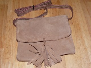 Bolso de cuero y polipiel