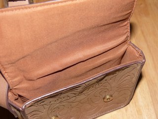 Bolso de cuero y polipiel