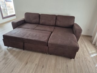 Sofá cama chaise longue 3 plazas en Dosbarrios