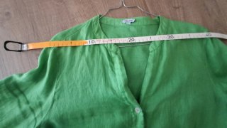Camicia Lino Verde Donna