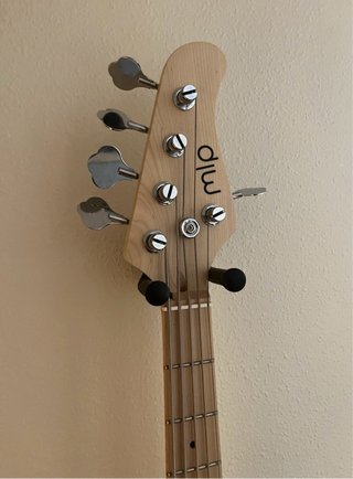 Bajo Eléctrico Rojo 5 Cuerdas