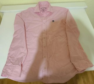 Camisa Scalpers Rosa Hombre Talla M (38-40)