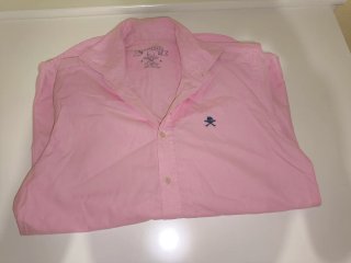 Camisa Scalpers Rosa Hombre Talla M (38-40)
