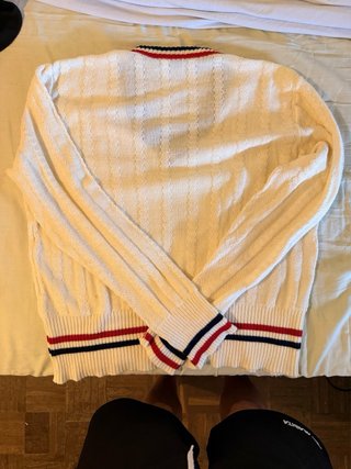 Jersey de punto con cuello V