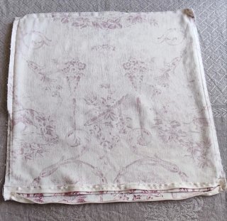 Funda Cojín Vintage 45x45 Reversible Toile de Jouy