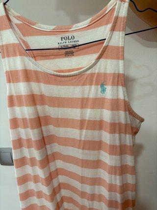Vestido largo rayas Polo Ralph Lauren