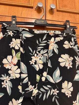 Pantalones anchos estampados florales