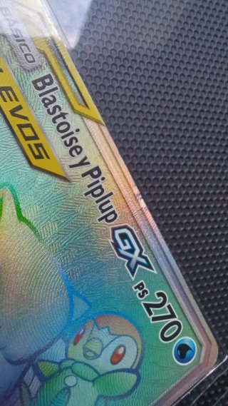 Pokémon Blastoise y Piplup GX 270