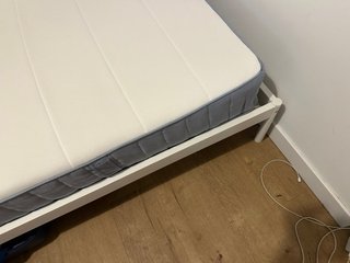 Cama Matrimonio + Estructura Blanca