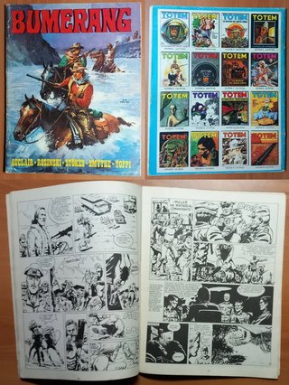 Lote Cómics: Bumerang, Mark 2000, Metal Hurlant