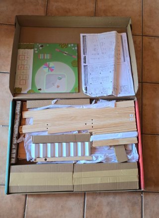 Casa de muñecas Woomax madera para montar
