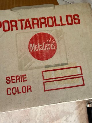 Portarrollos Baño Vintage Metal