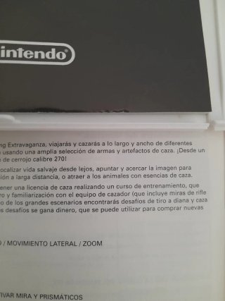 🇪🇦Como Nuevo.Juego Wii North American + Escopeta