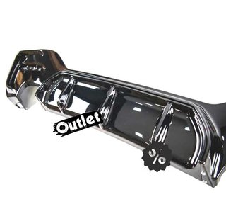 ML DIFUSOR BMW F20 LCI 15-19 LOOK M PERFORMANCE NEGRO BRILLA