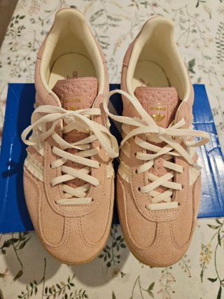 Adidas Gazelle rosas ante