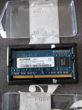 4x 4GB DDR3 SODIMM RAM para portátil pc3-12800S