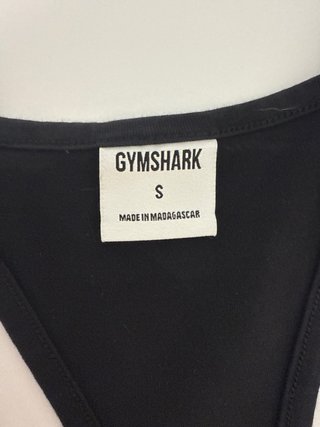 Camiseta Gymshark Negra Talla S
