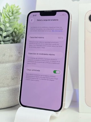 iPhone 13 256GB Batería 100% Rosa