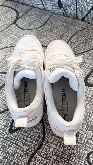 Tenis Puma Hombre Blancos