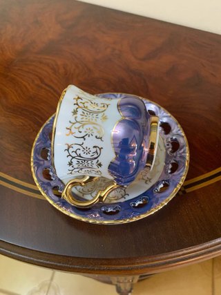 Taza de porcelana