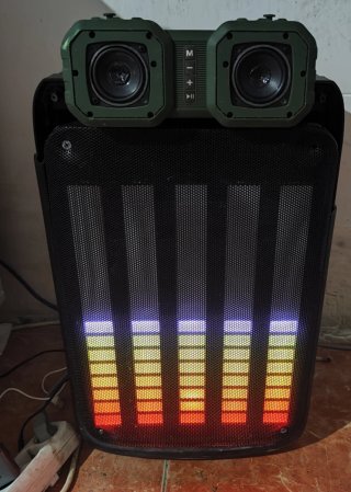 Altavoz Bluetooth con Luces LED Multicolor