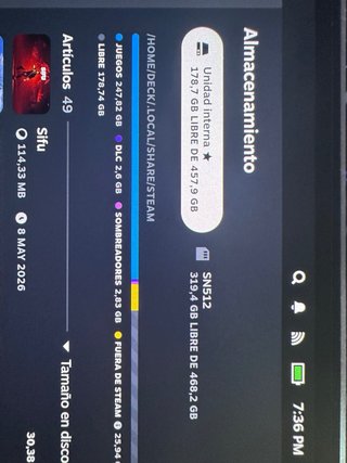 Steam Deck OLED 512GB + SD 512 GB
