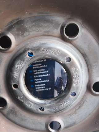 Rueda Repuesto Autocaravana Ford Transit