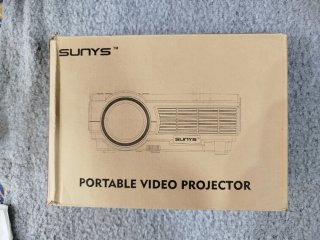 Proyector Portátil SUNYS Full HD Blanco