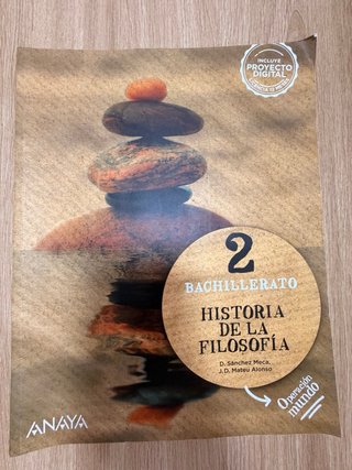 Historia de la filosofía 2 Bachillerato : Opera...