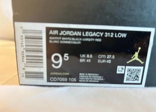 Nike Air Jordan Legacy 312 Low Talla 43