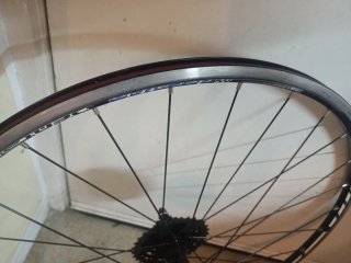 Llanta trasera bicicleta carretera 8v