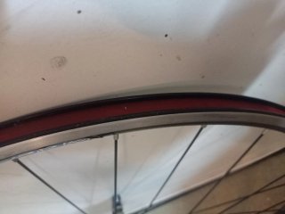 Llanta trasera bicicleta carretera 8v