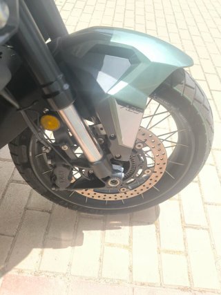 Zontes 368G Adventure Moto Gris/Verde