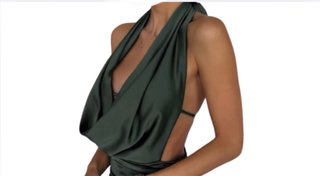 Abito elegante verde