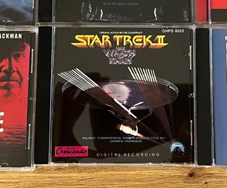 Star Trek II: La Ira de Khan CD Banda Sonora
