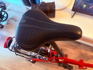 Bicicleta Moma Plegable Roja