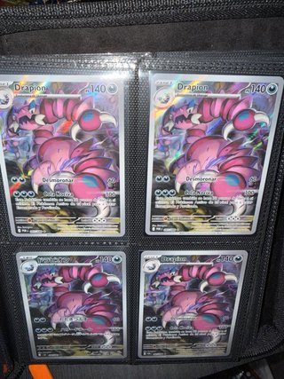 4 Cartas Pokémon Drapion FASE 1
