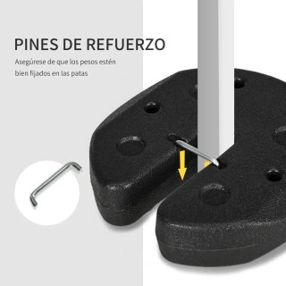 Pack 4 Pesos para Carpas Plegables