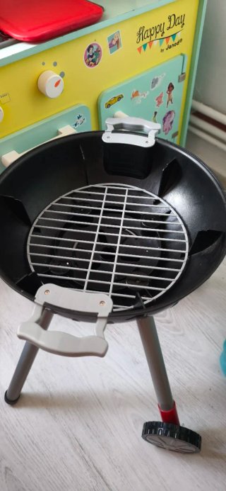 Barbacoa de juguete roja alto 55cm