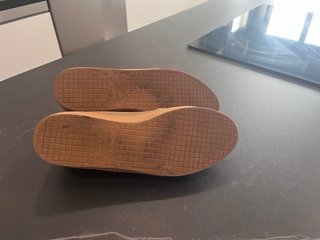 Zapatos Pompeii color beige/marrón, Talla 42t
