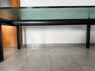Mesa de cristal con 6 sillas