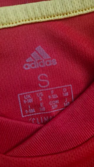 Camiseta España 2018 Adidas Talla S