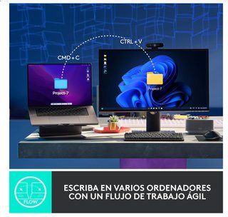 Logitech MX Teclado Mecánico Inalámbrico Iluminado