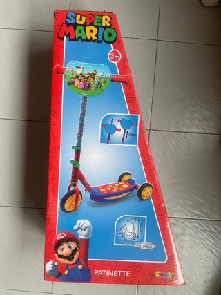 Patinete Super Mario 3+