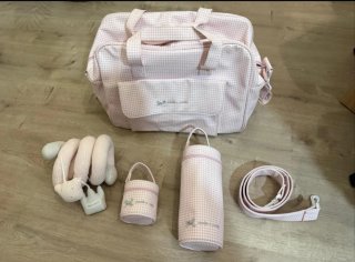 Maleta y accesorios bebé pasito a pasito