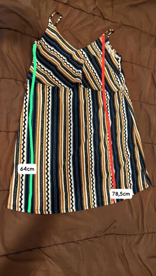 Vestido corto Mango multicolor