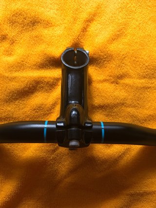 Manillar y potencia bicicleta